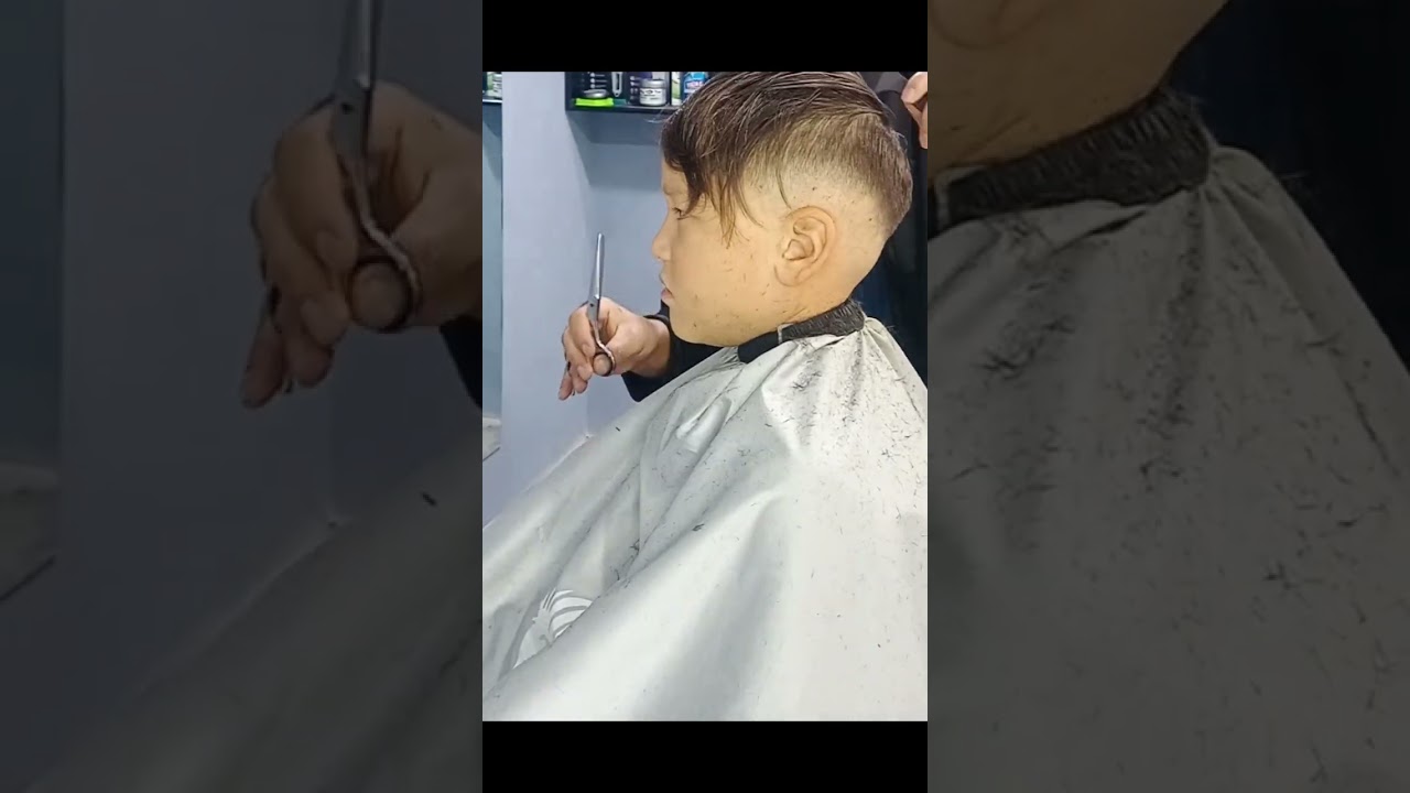 faded boys haircut @arashtanha8817