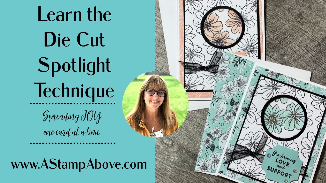 Die Cut Spotlight Technique