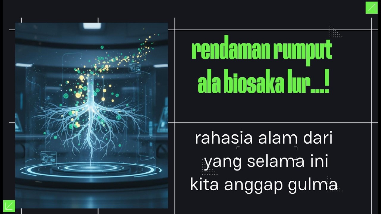 RENDAMAN RUMPUT ALA BIOSAKA : FAKTA BERTANI HEMAT BIAYA