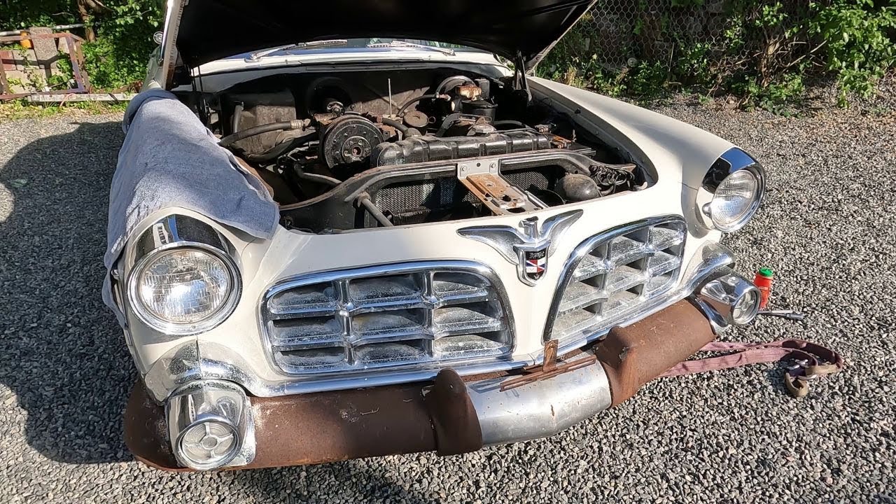 Will it Run and Drive after 12 Years? 1955 Imperial Hemi V8