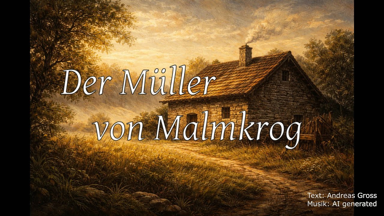 Der Müller von Malmkrog,  unvergessliche Geschichte eines Dorflebens
