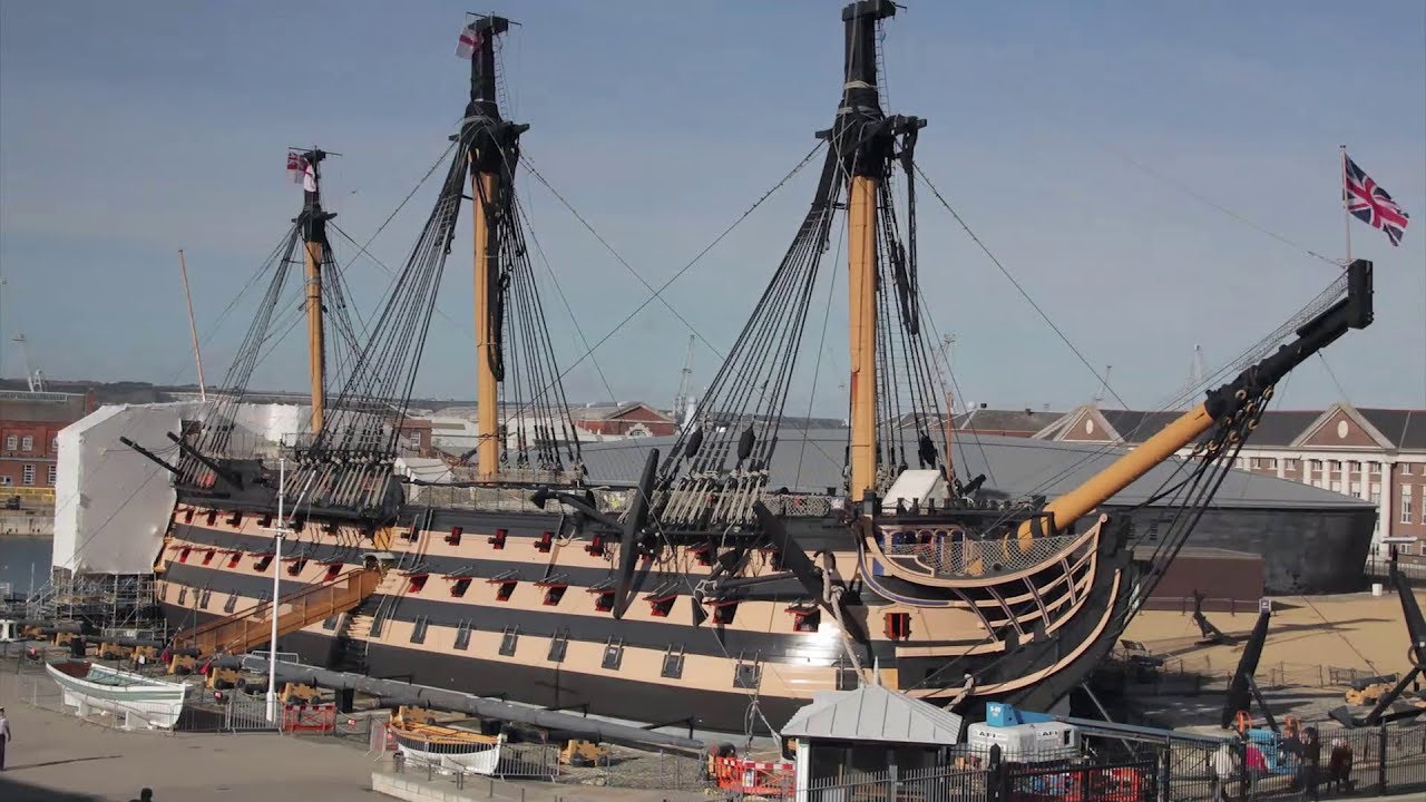 A SAFER BERTH – Re-supporting HMS Victory