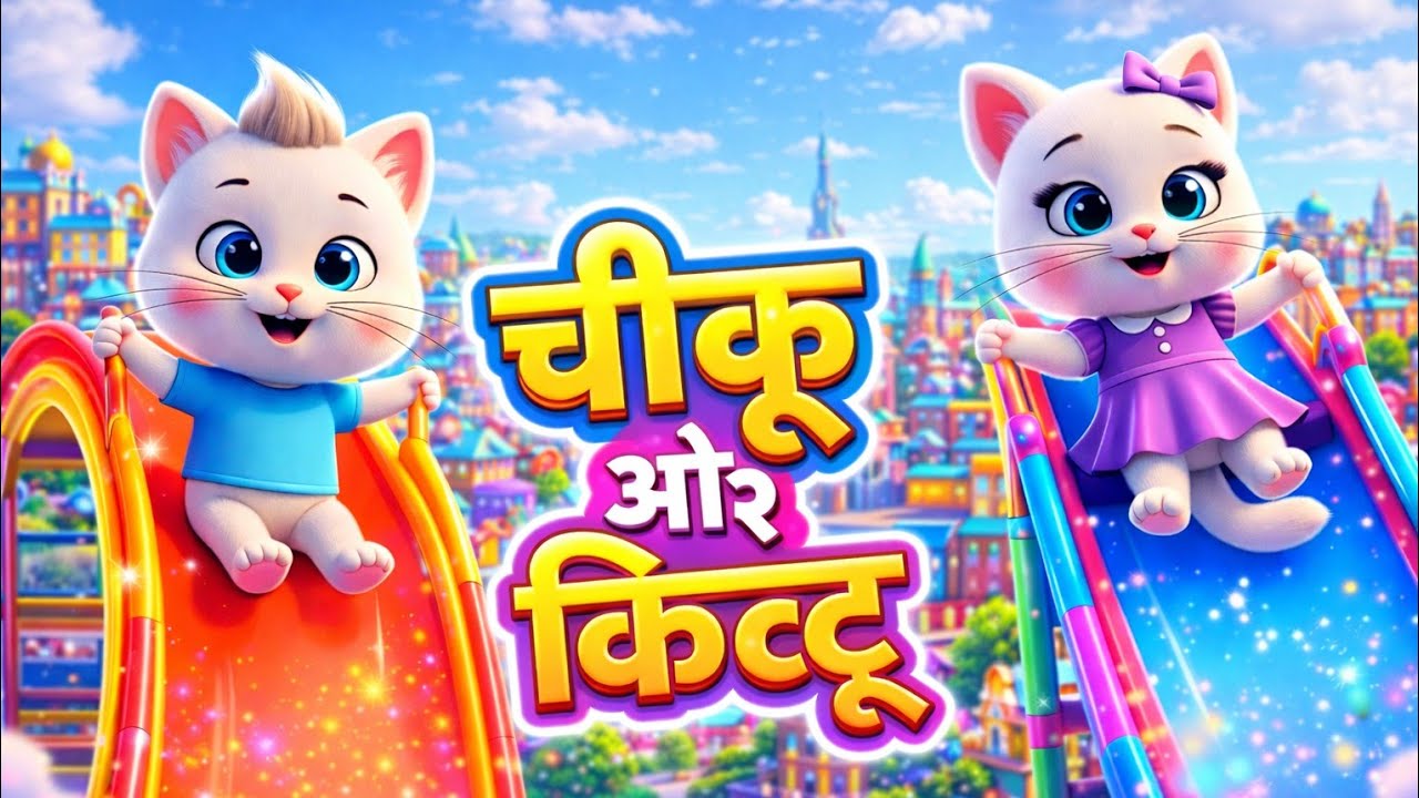 चीकू और किट्टू  l Chiku or Kittu rhyme| Fun & Learning for Kids  rhymes| Magical Adventure rhyme
