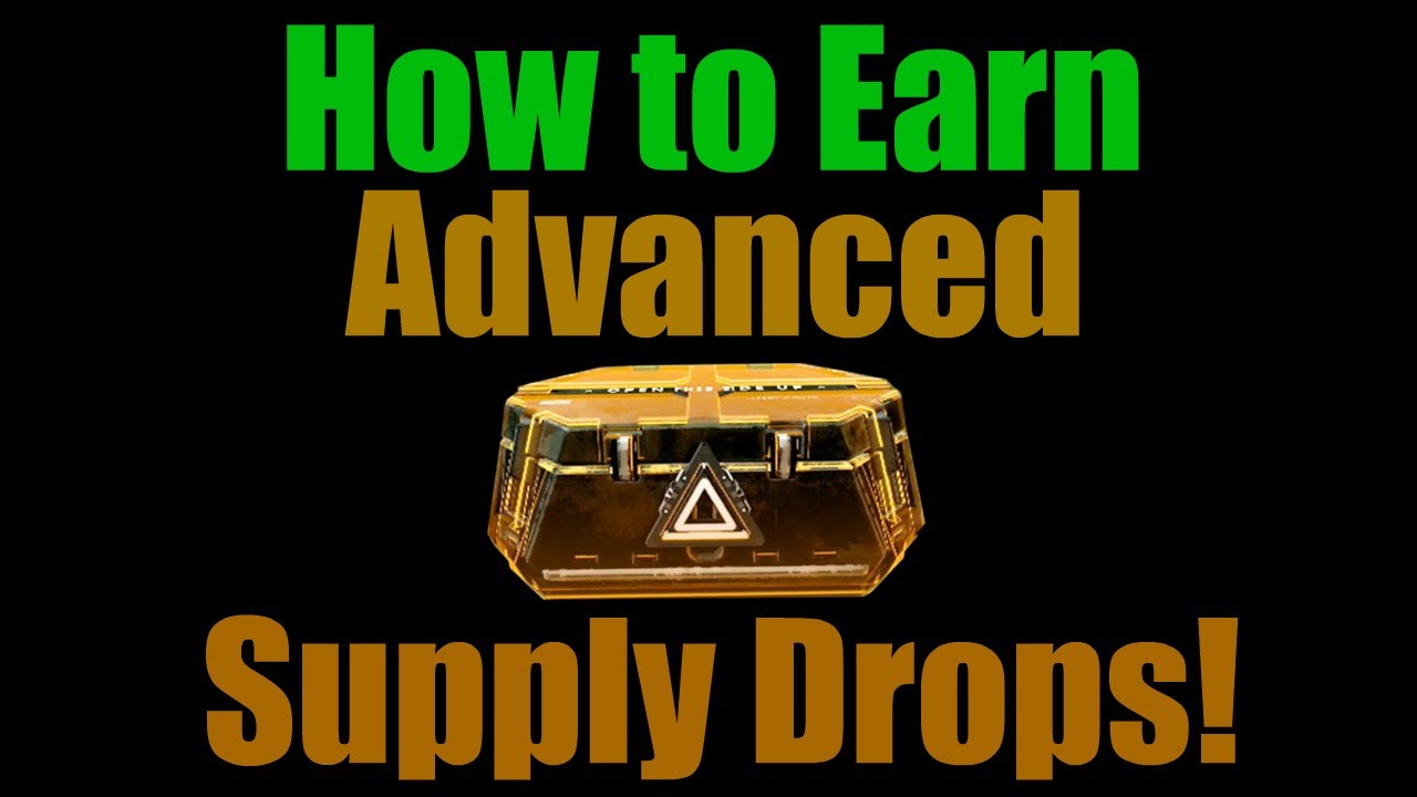 How To Earn Advanced Supply Drops In Advanced Warfare! (COD AW Multiplayer Tips/Tutorial/Gameplay)