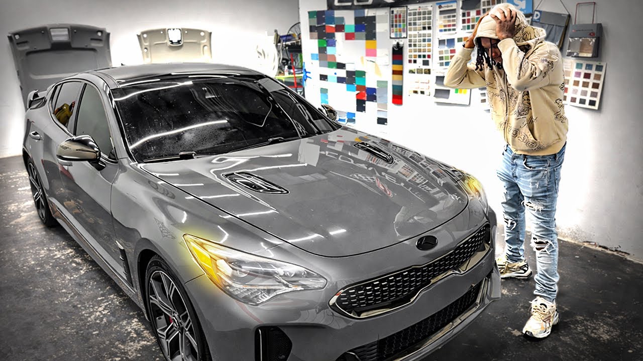 I WRAPPED MY KIA STINGER GT2...