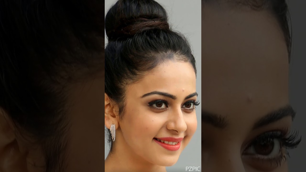 Rakul preet singh vertical close face