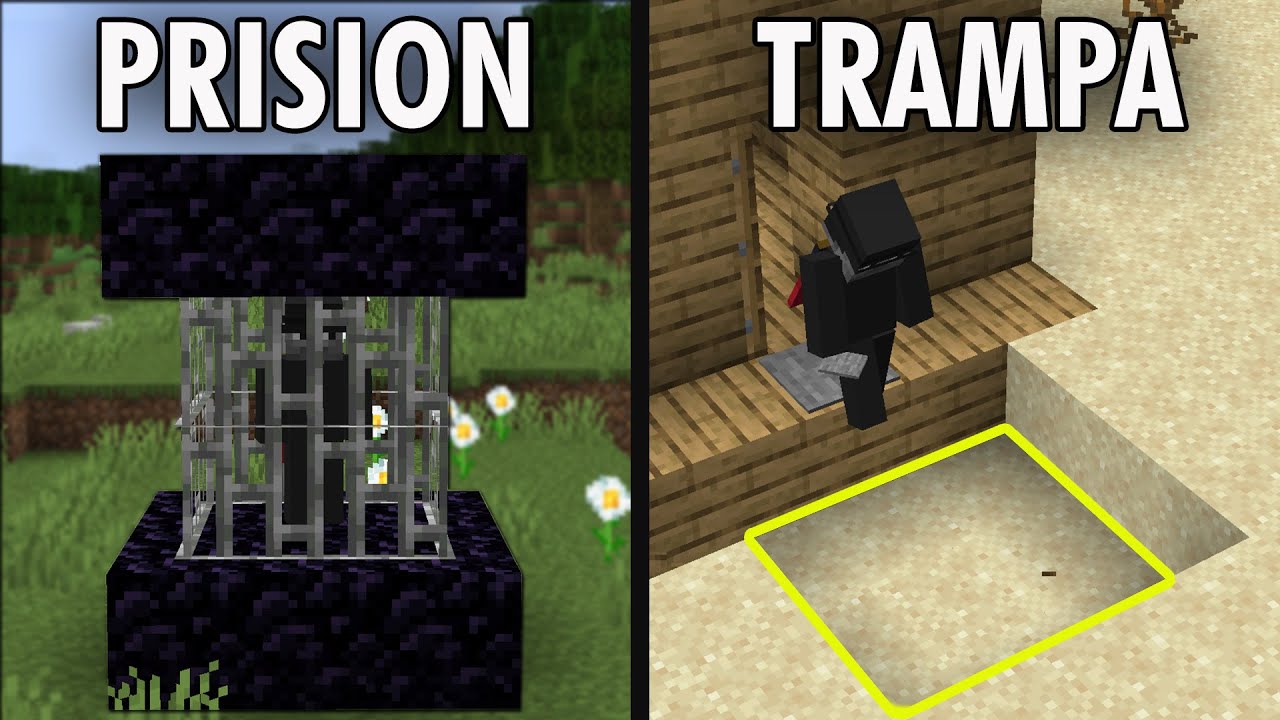 25 WAYS to TRAP your FRIENDS in Minecraft