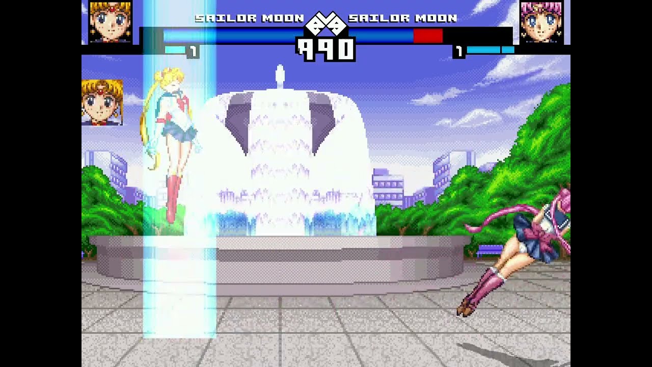 Mugen - Sailor Moon (TsukinoAi+) vs Sailor Moon (MillionMiles)