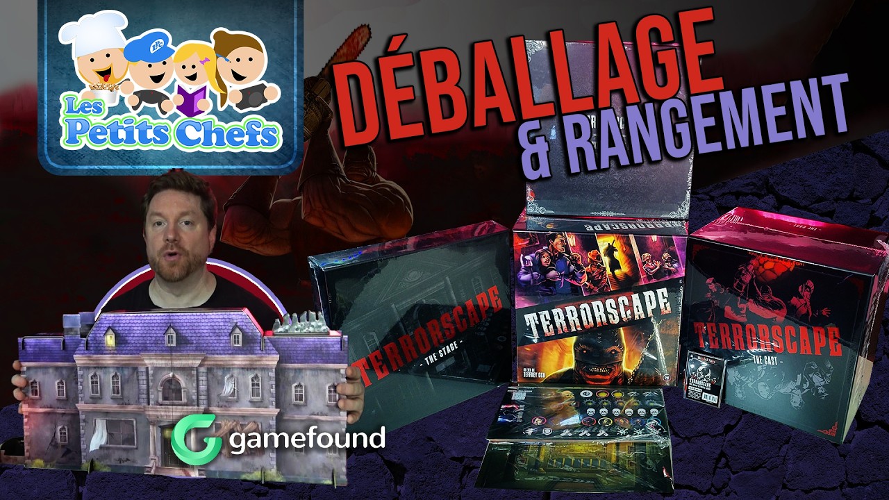 Le All-in Gamefound de Terrorscape dans la boîte Deluxe !  | Les Petits Chefs