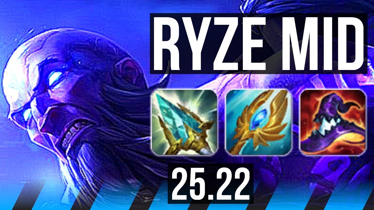 RYZE vs SYNDRA (MID) | 7/1/19 | KR Challenger | 25.22