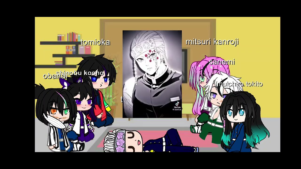 Hashiras reaccionan a ellos mismos @giyu-tomioka-u5r 