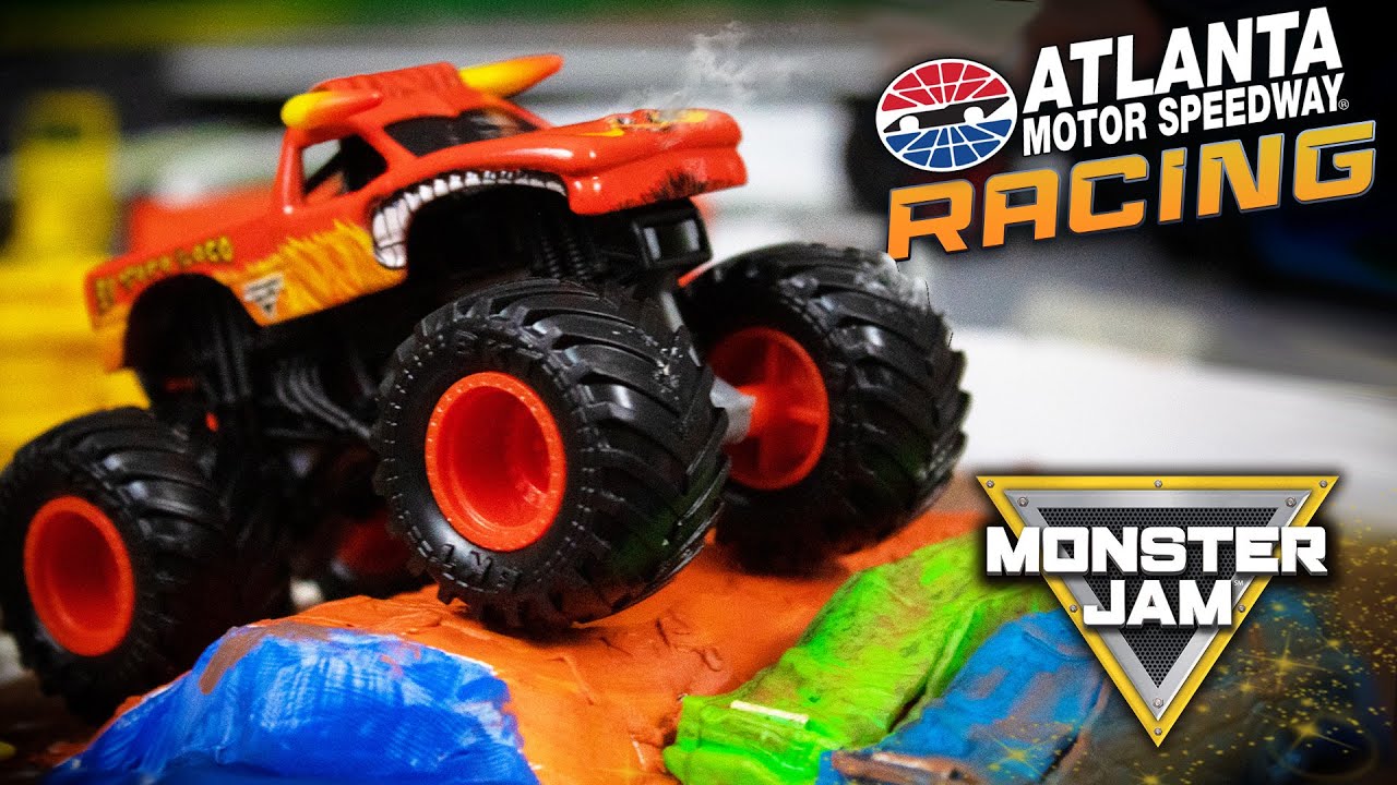 Monster Jam Diecast Racing 2023 // Автодром Атланты