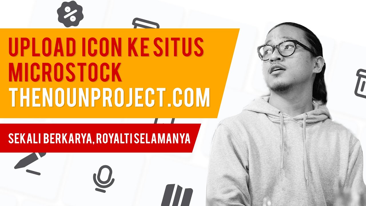 Cara upload icon ke thenounproject |