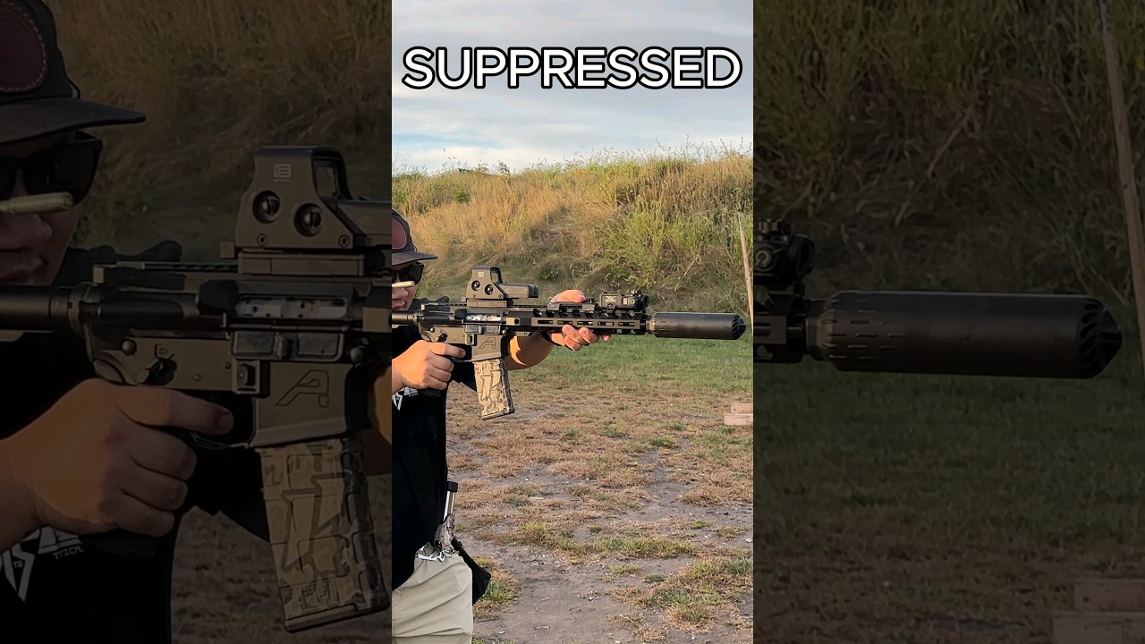 Unsuppressed vs Suppressed - Huxwrx FLOW 762 Ti