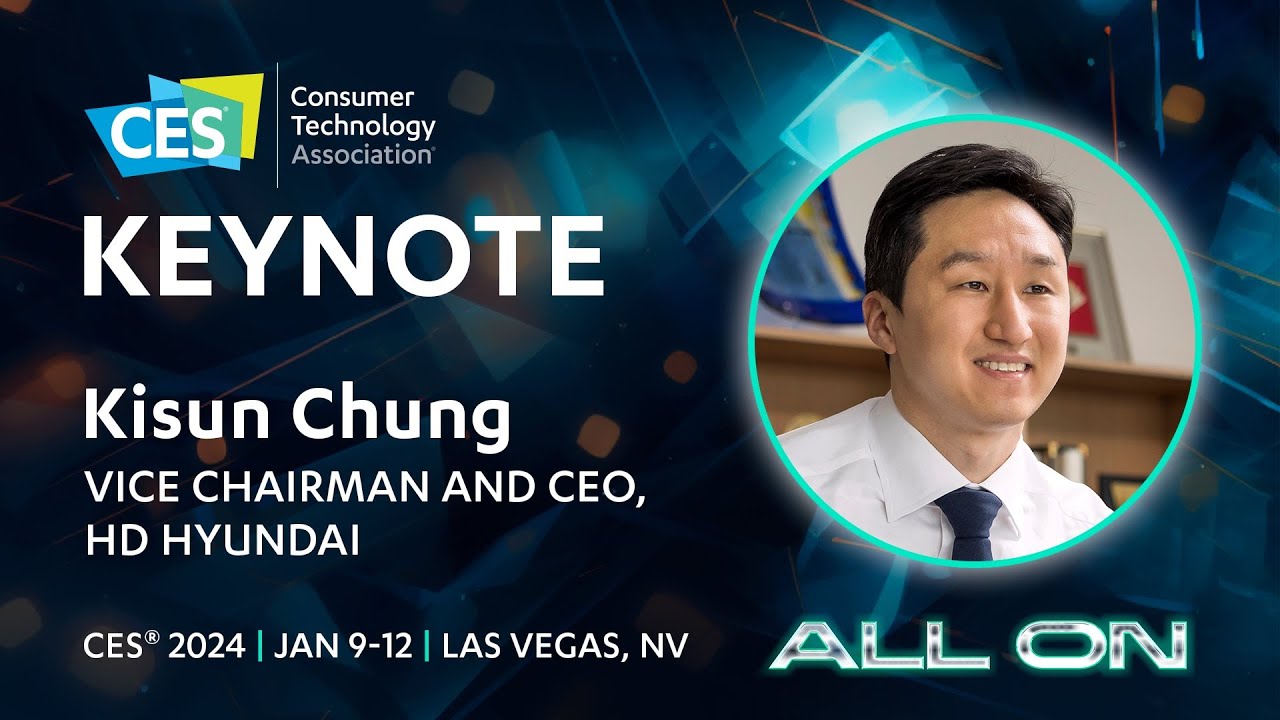 HD Hyundai Keynote at CES 2024