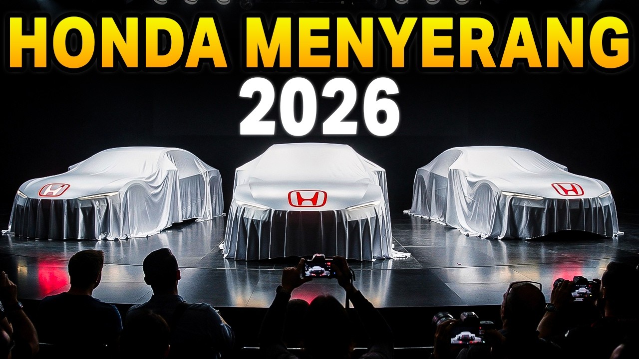 DAMPAK TOTAL! HONDA Memperkenalkan Lini 2026 Dan Membuat Pasar Otomotif Terkejut