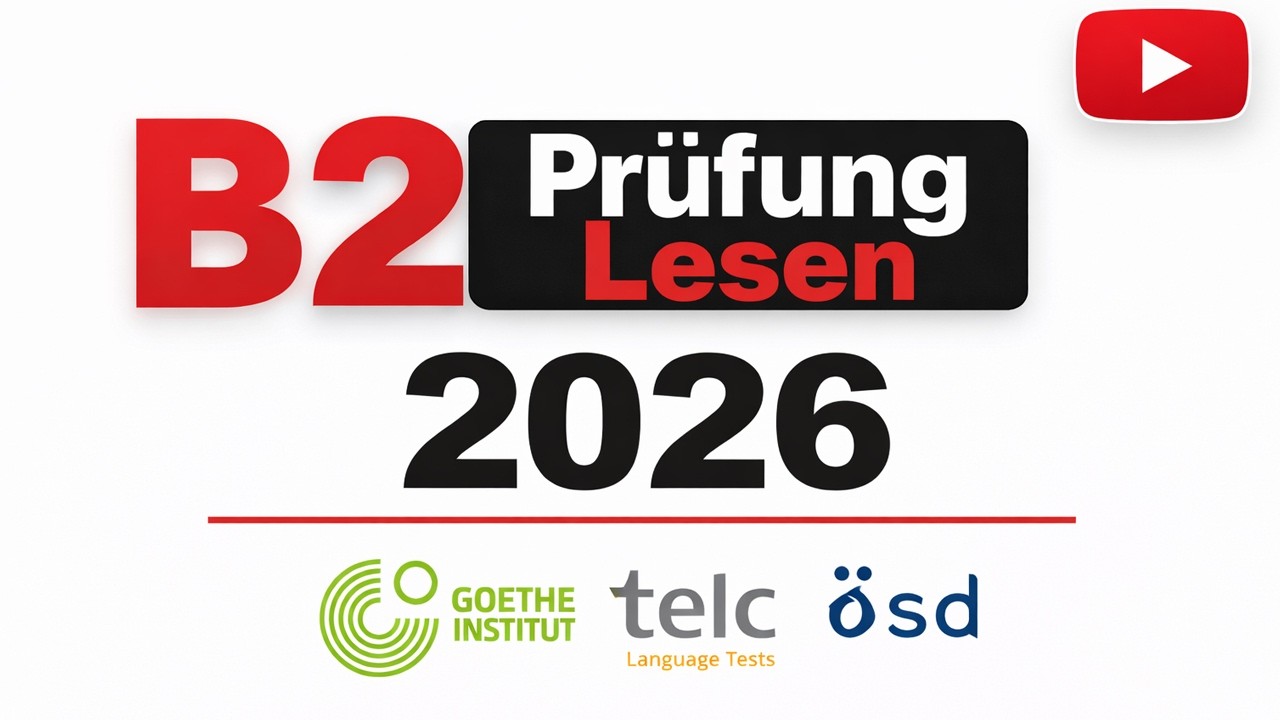 nach Spanien - B2 Prüfung-Lesen Übungssatz-G.A.S.T DTZ 2026 #deutschlernen#deutschland#learngerman