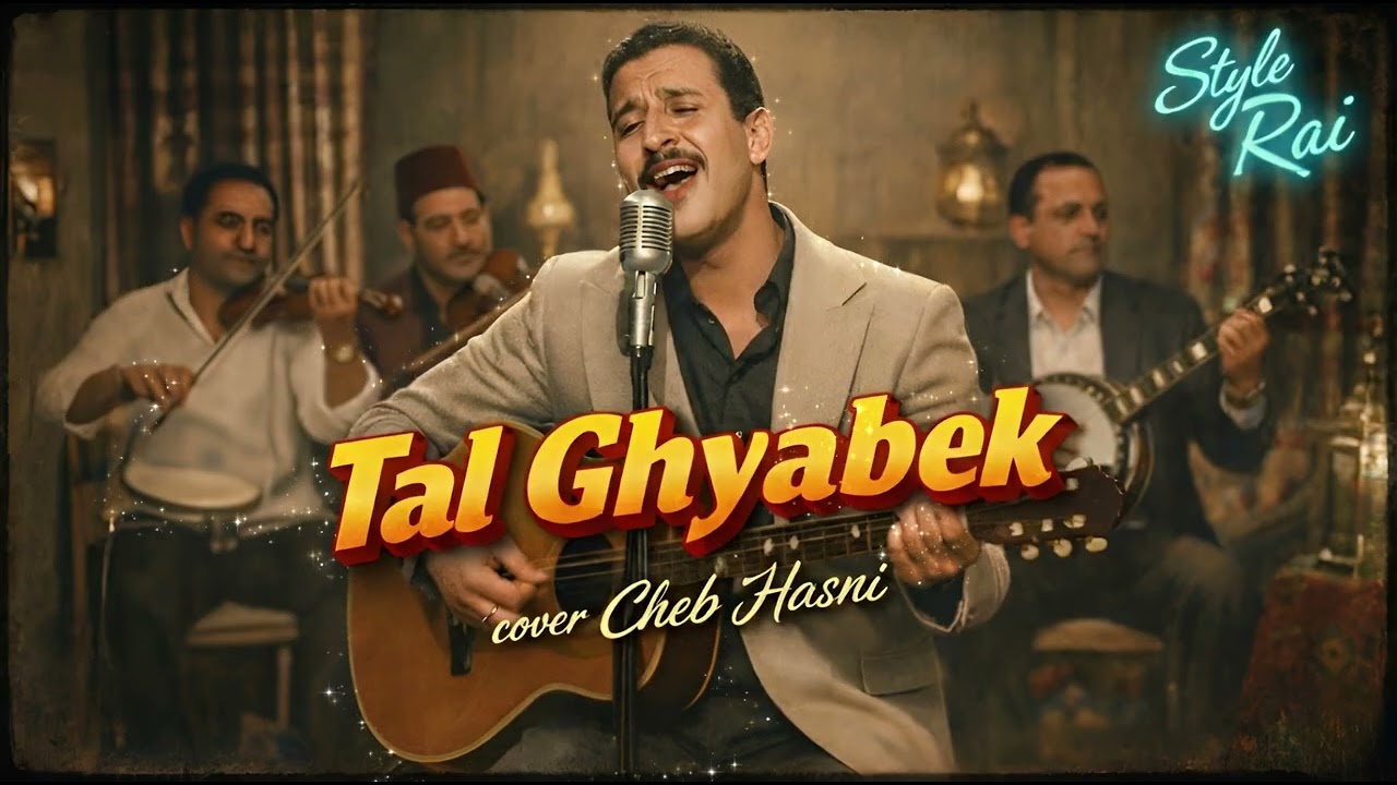 Cheb Hasni - Tal Ghyabek (Cover Raï Sentimental) | الشاب حسني - طال غيابك