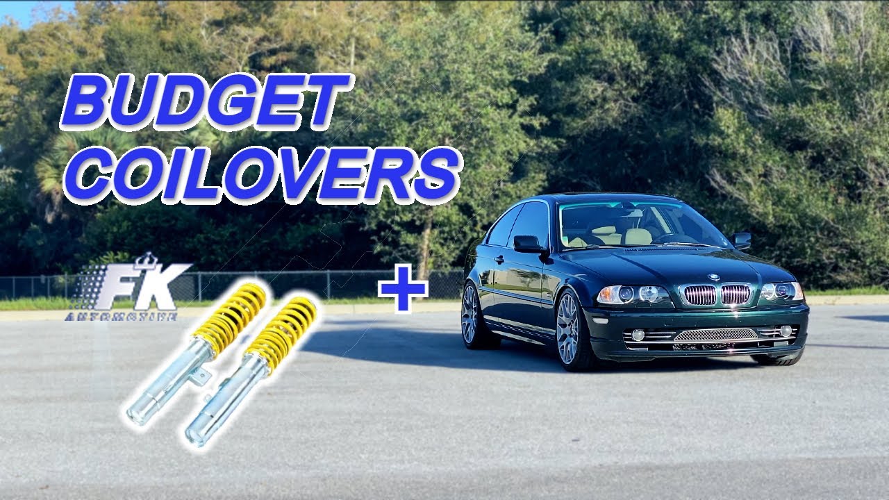 Установка бюджетной подвески BMW E46 — FK Streetline