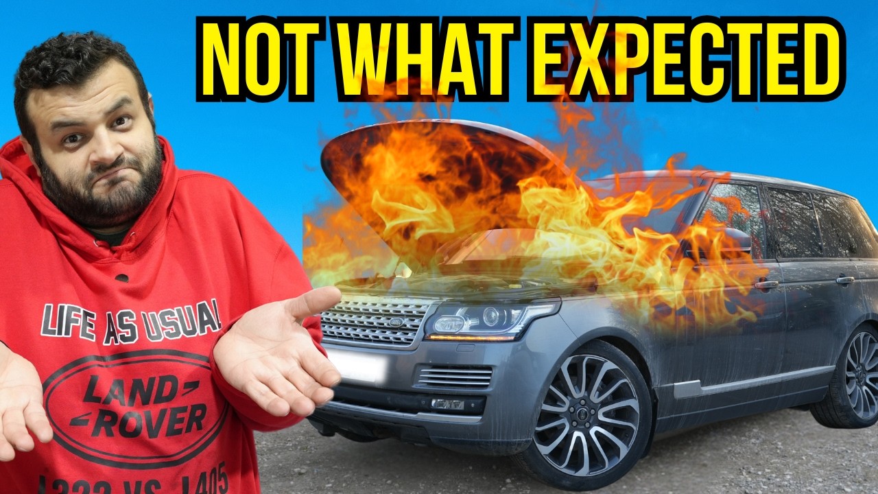 Я ВПЕРВЫЕ ПОПЫТАЛСЯ ЗАВЕСТИ СВОЙ СЛОМАННЫЙ RANGE ROVER