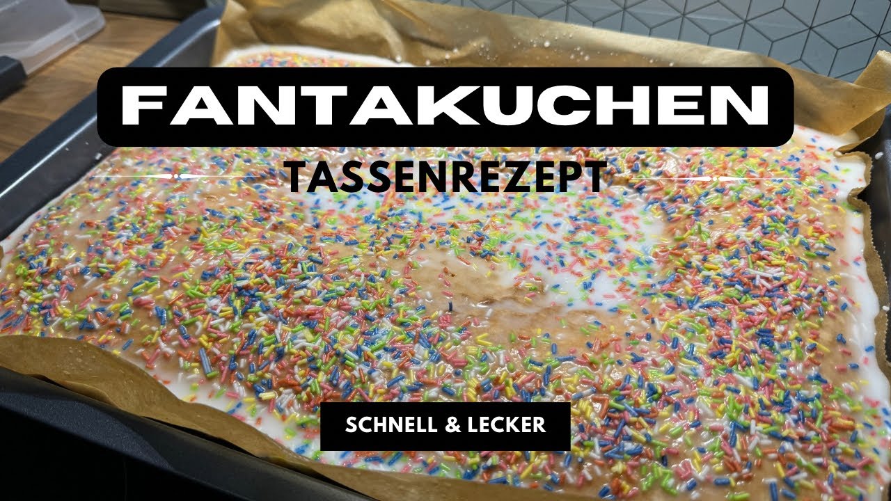 Saftigster Fantakuchen | Tassenrezept | schnell und lecker | MissBeautyElli