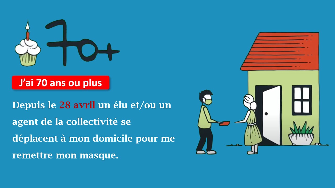 Distribution des masques à Hettange-Grande