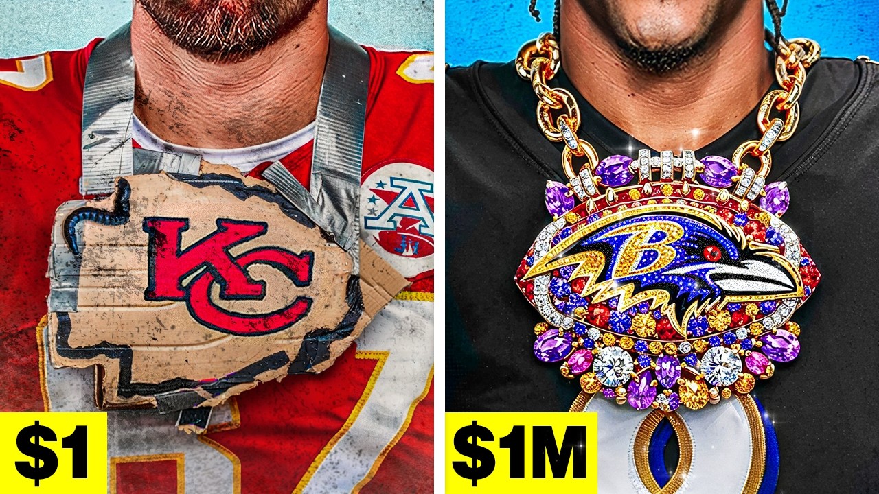 $1 VS $1,000,000 Chains NFL Players Own