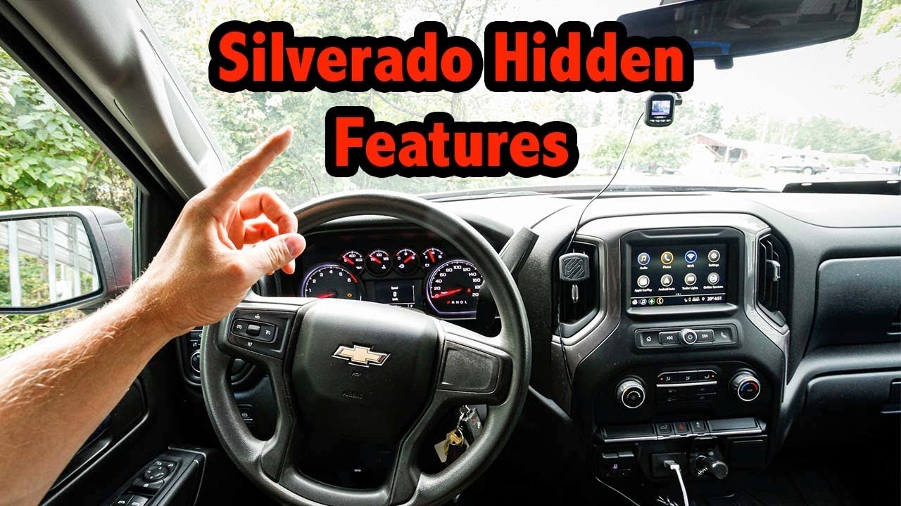 4 скрытые функции вашего Silverado, о которых вы не знали! | Chevrolet Silverado 2019–2025 годов ...