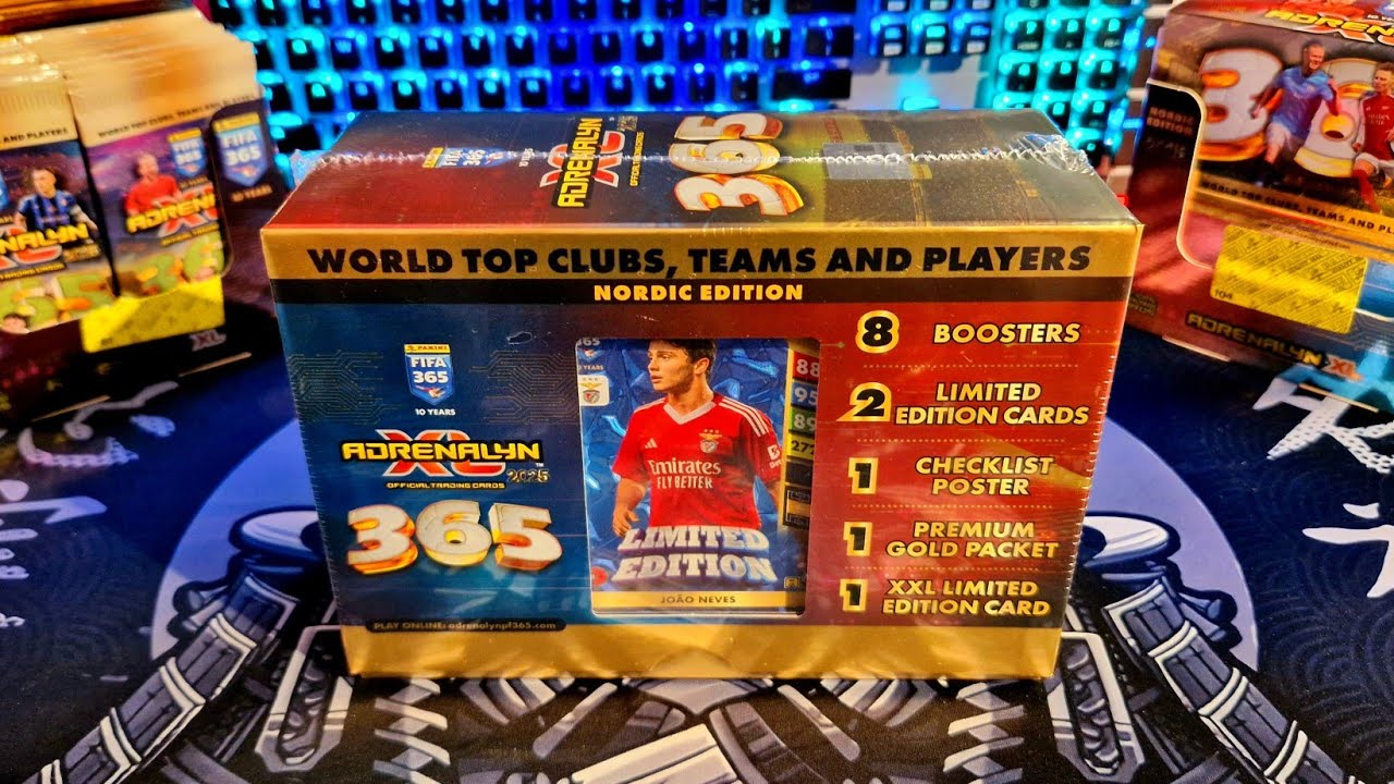 OTWIERAMY SUPER GIFT BOXA NORDIC EDITION PANINI FIFA 365 2025  NOWE LIMITKI DO KOLEKCJI + NORDIC