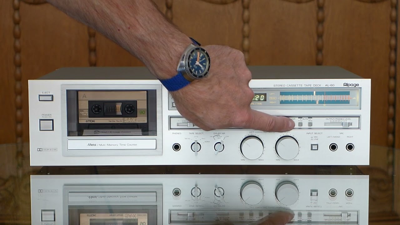 Alpine (Alpage) AL-60 - a beauty with the coolest meters ever.