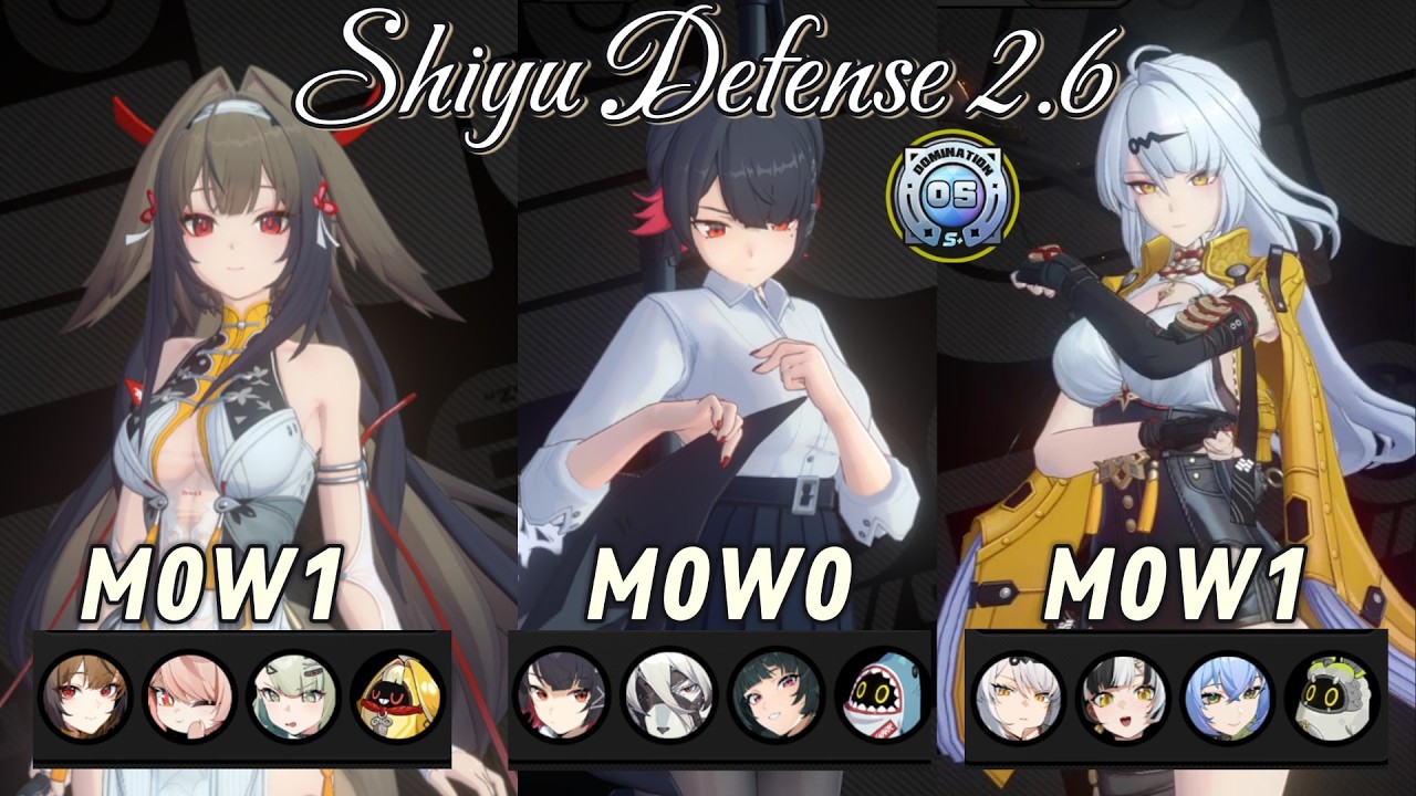 New Shiyu Defense Reset! Ye Shunguang, Ellen x Buffed Lycaon, Yixuan | Zenless Zone Zero 2.6