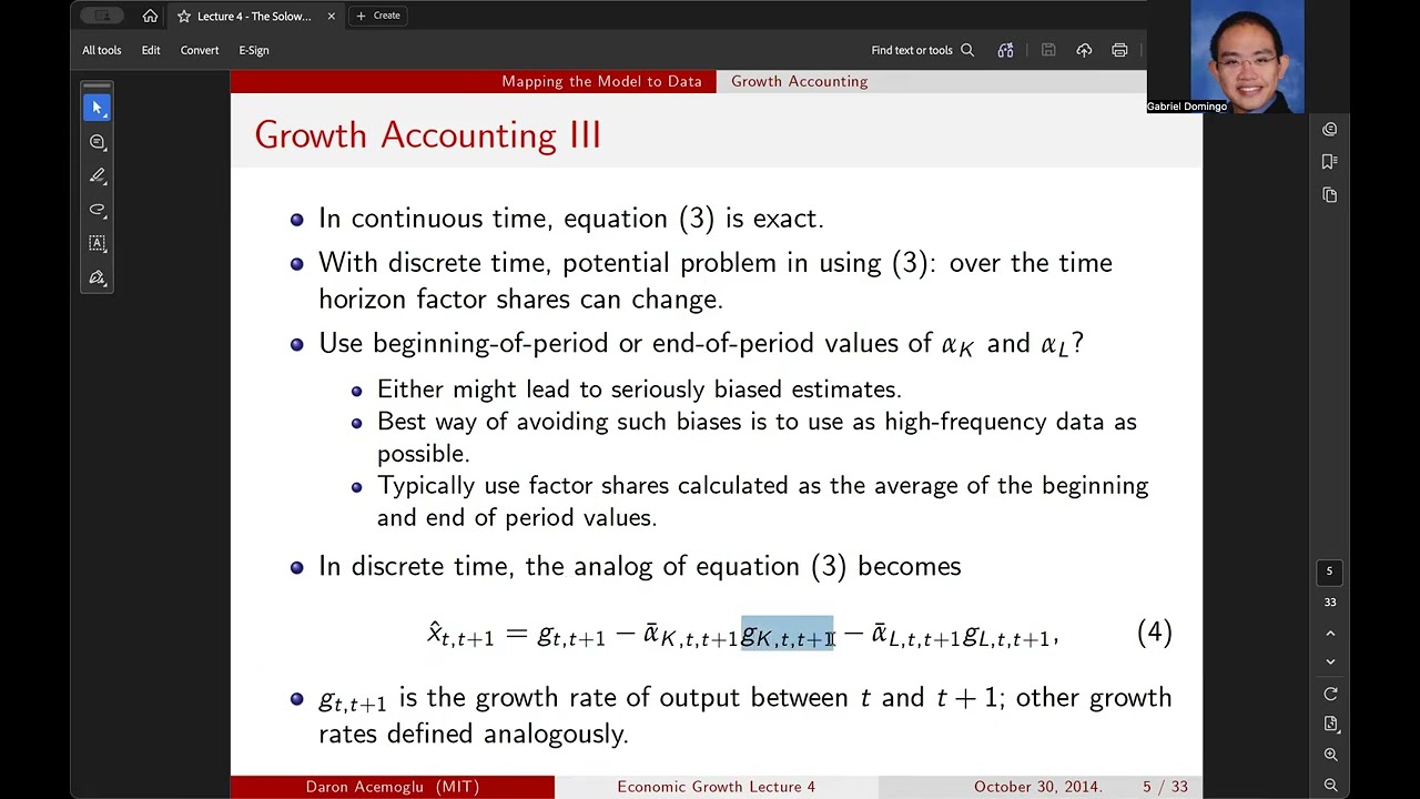 Evidence on Solow Growth Model