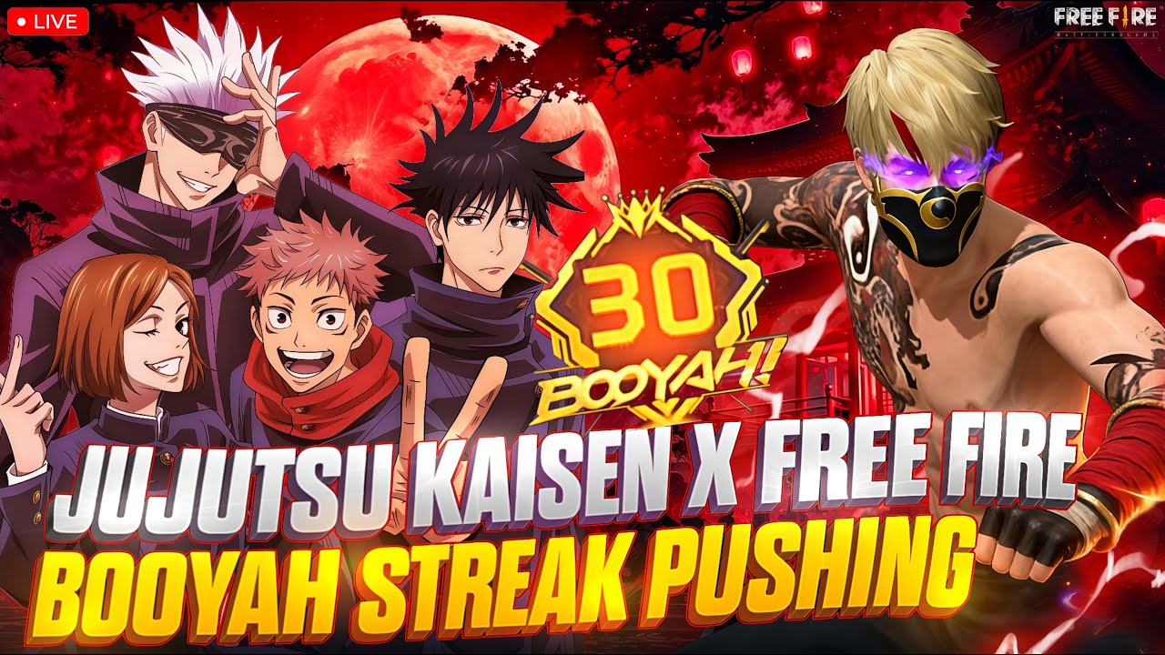 30 BOOYAH STREAK CHALLENGE😱 🔥 FFK PRASANTH ON LIVE🔥  #ffkprasanth #fftamil