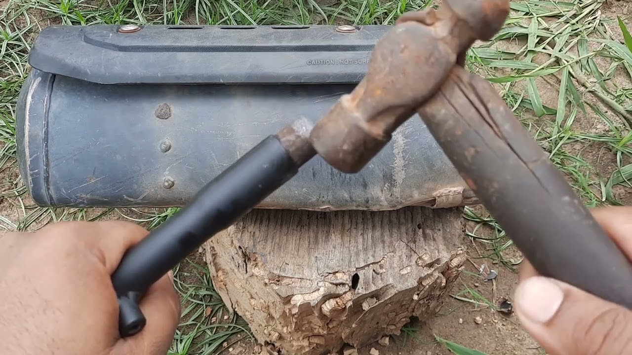 How to replace Damaged Pipe of Silencer Muffler