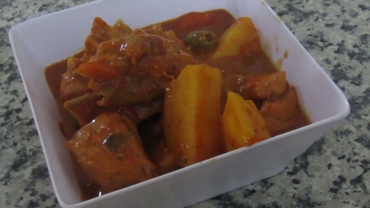 FRICASE DE PAVO ESTILO BORICUA  (TRUCOS)