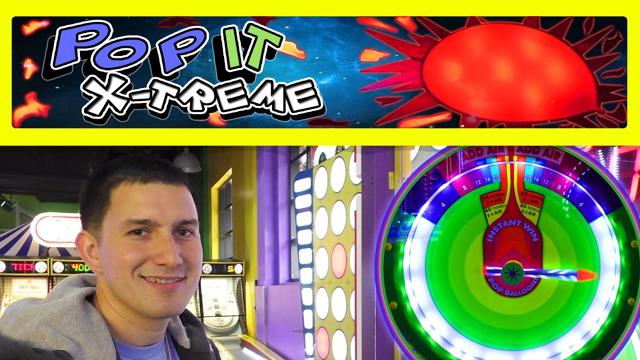 POP IT X-TREME Dissapointing Jackpot! - Arcade Ticket Game