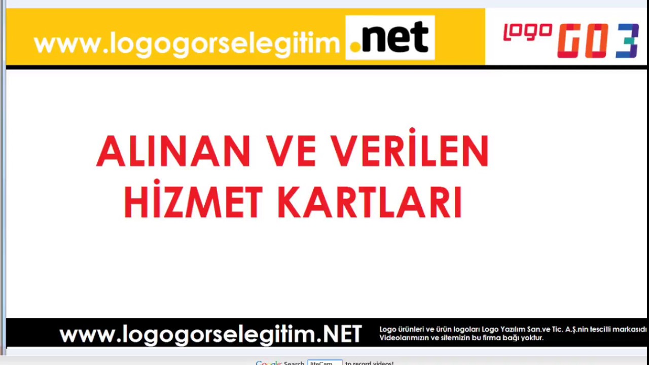 Logo Hizmet Kartlarının Oluşturulması ve Muhasebe Bağlantısı (Gider ve Gelir Kartları)