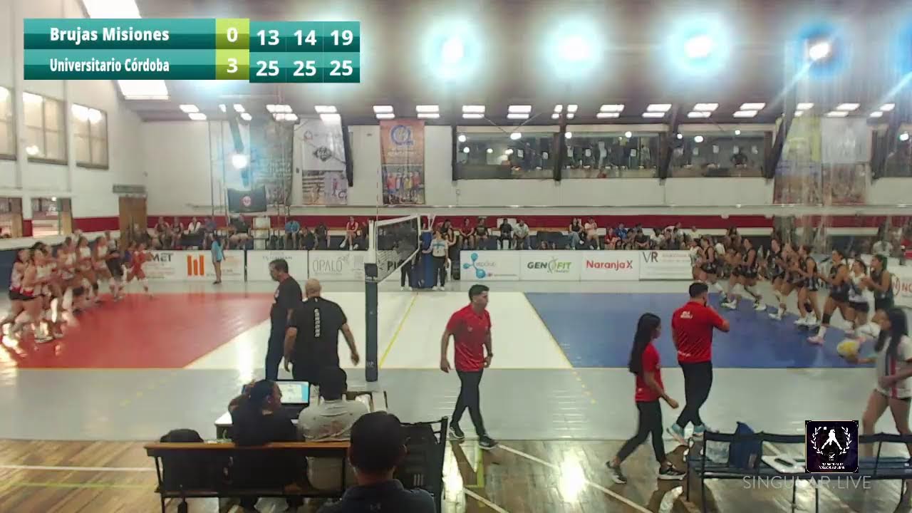 Brujas Misiones vs. Universitario Córdoba cancha 2 LNVF 2026