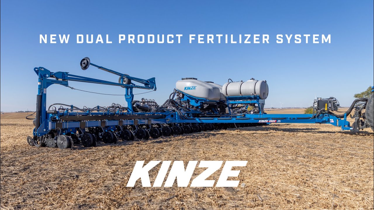New Dual Product Fertilizer System for 5900 Kinze Planter