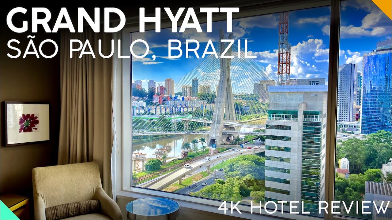 GRAND HYATT Sao Paulo, Brazil【4K Tour & Review】DATED 5-Star Hotel