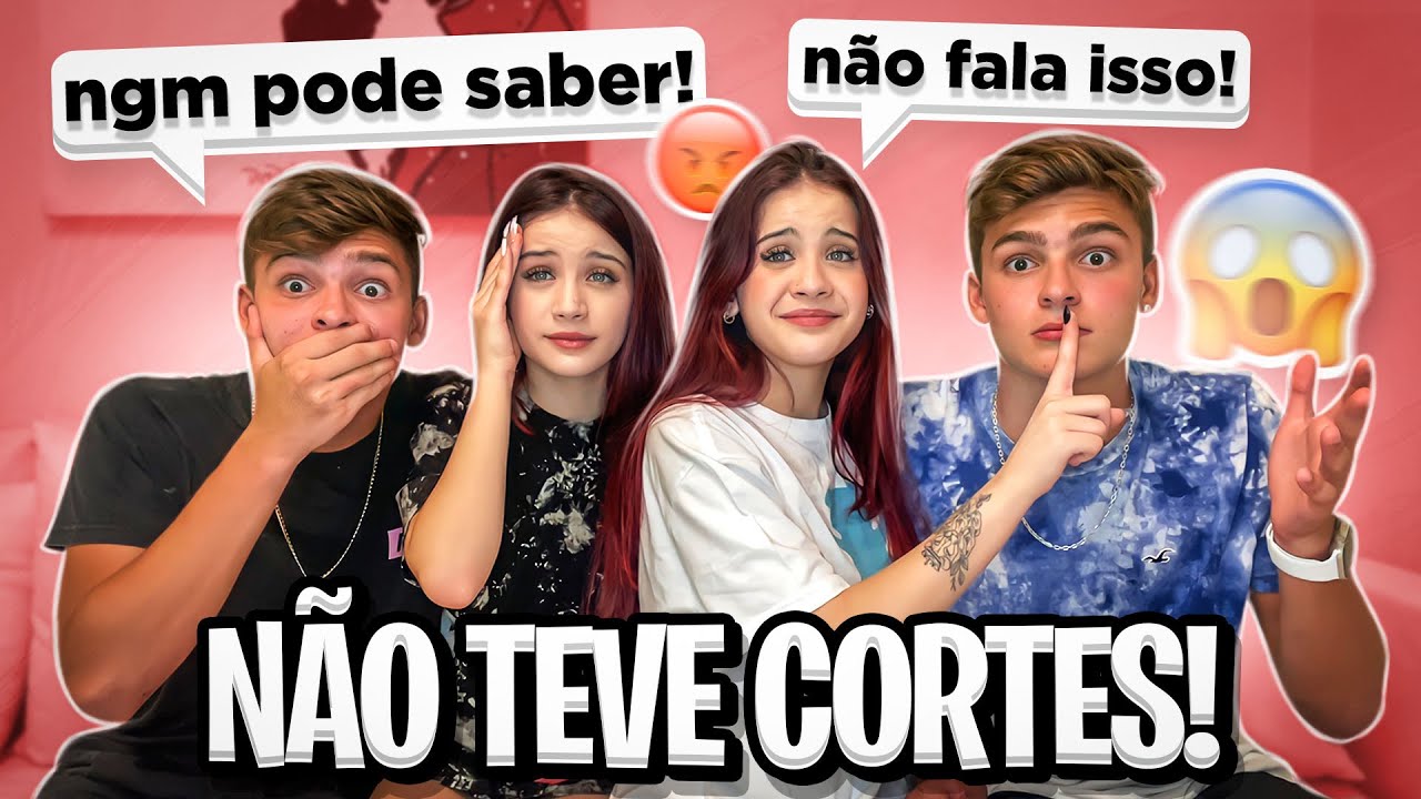 QUEM DEU O PRIMEIRO BEIJO? (ESSE VÍDEO NÃO TEVE CORTES!)