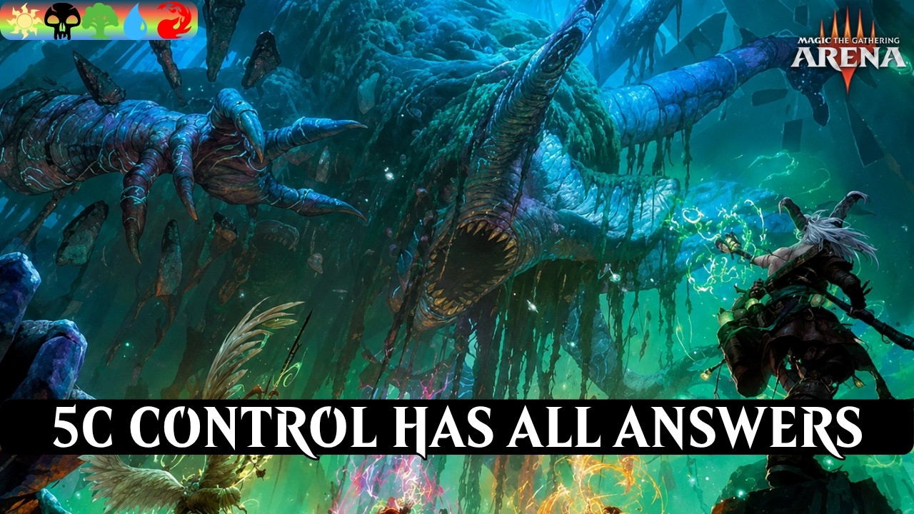 5-Color Control Is a Boss Fight | MTG Arena Standard