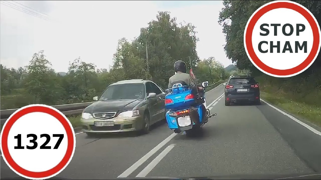 Stop Cham #1327 - Niebezpieczne i chamskie sytuacje na drogach