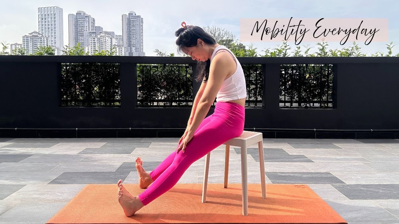 10 Mins Mobility Everyday Routine | Chair work for Spine