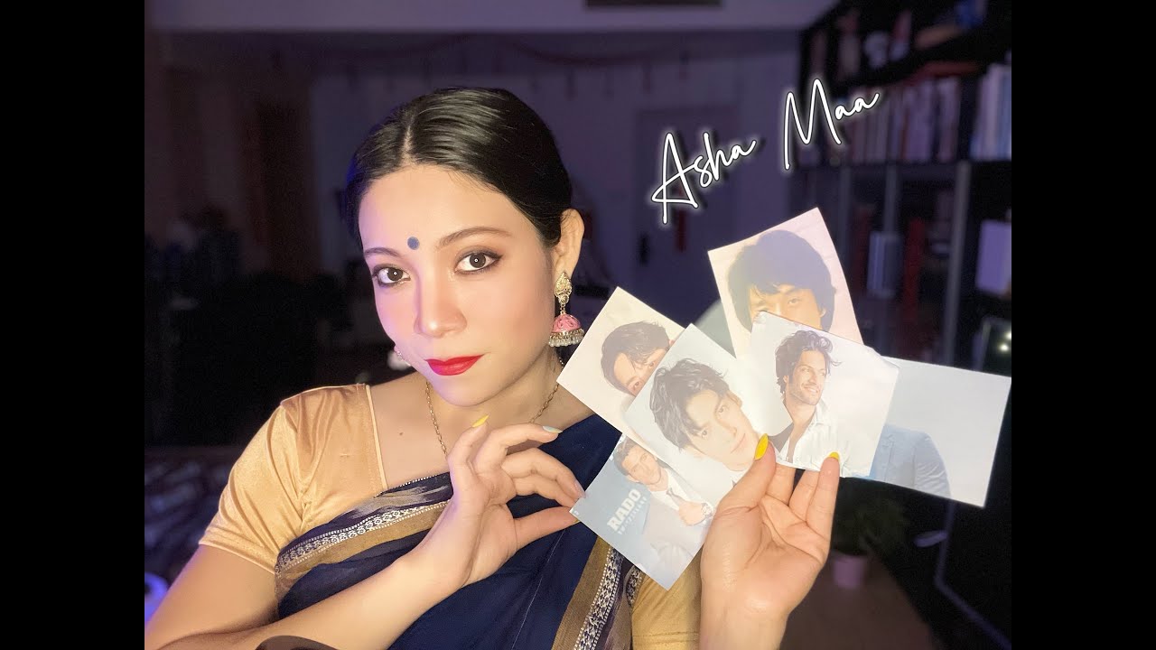 ASMR Asha Maa Indian Mom Helping You Find the Best Boyfriend 👩‍❤️‍👨 *Soft spoken, paper sounds*