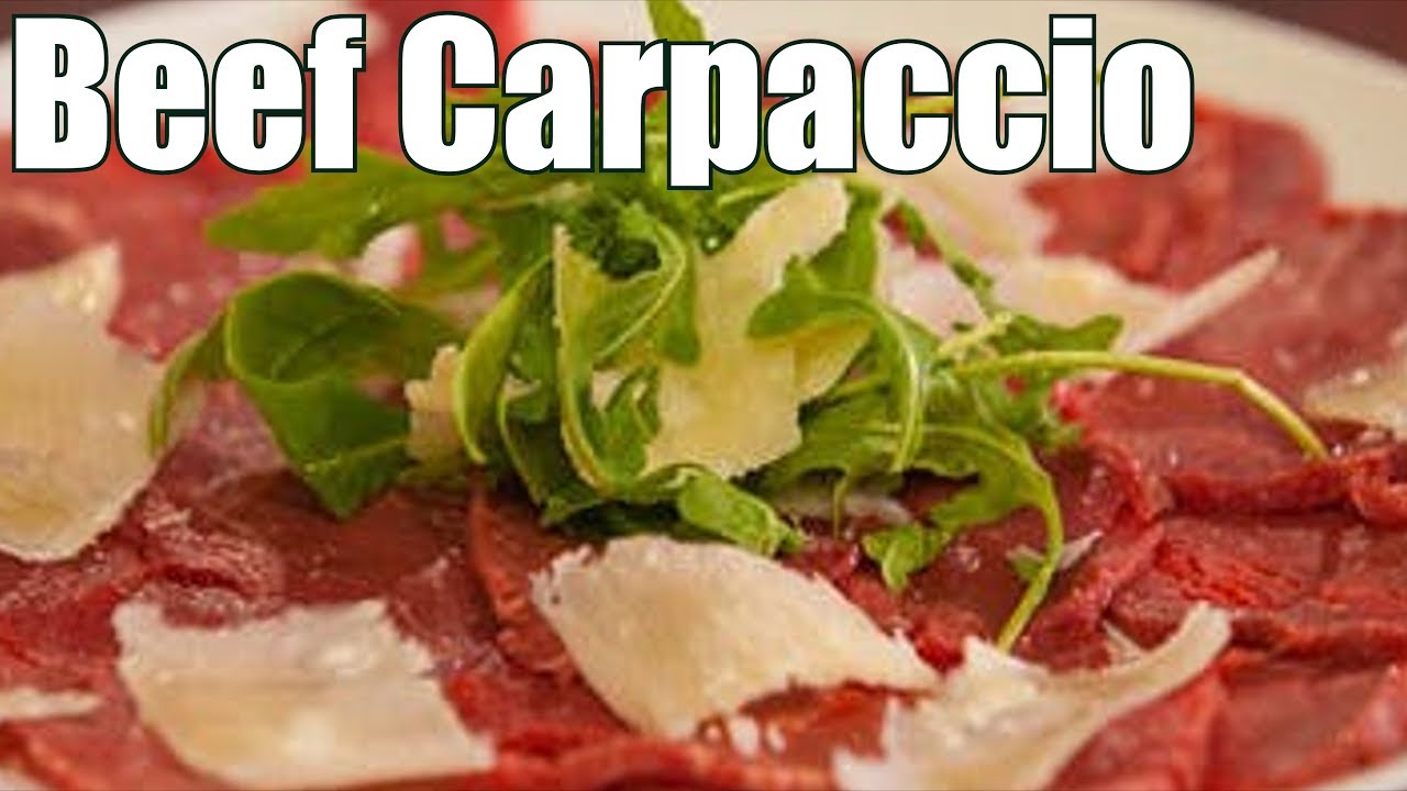 Easy Carnivore Diet Recipe: Beef Carpaccio