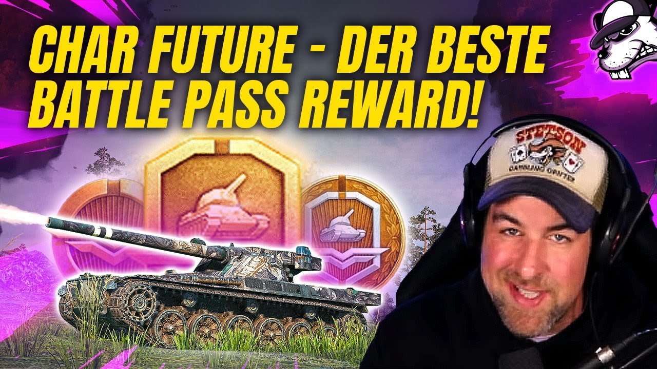 Char Future - Der beste Battlepass Reward Panzer! [World of Tanks - Gameplay - Deutsch]