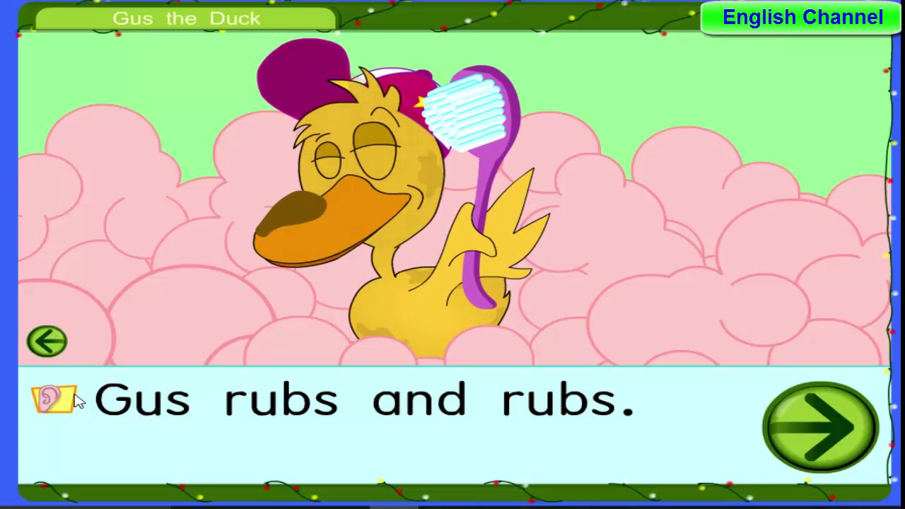 Learning English through stories 05 // gus the duck