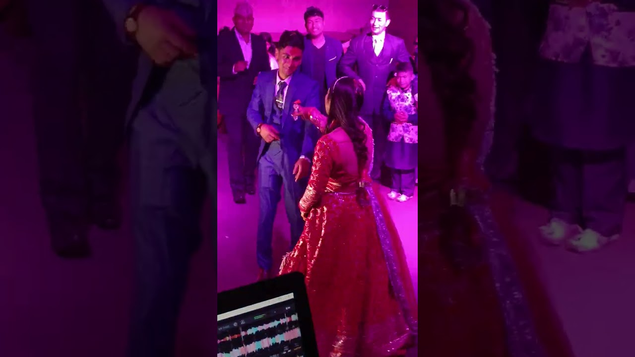 nepali dj live performance | dj mixing live video | wedding dance performance nepali