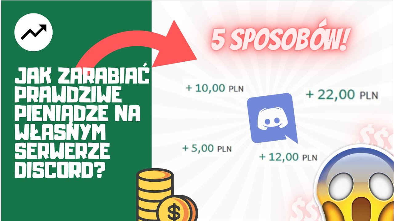JAK ZARABIAĆ NA SERWERZE DISCORD? 5 SPOSOBÓW! | Bizciak